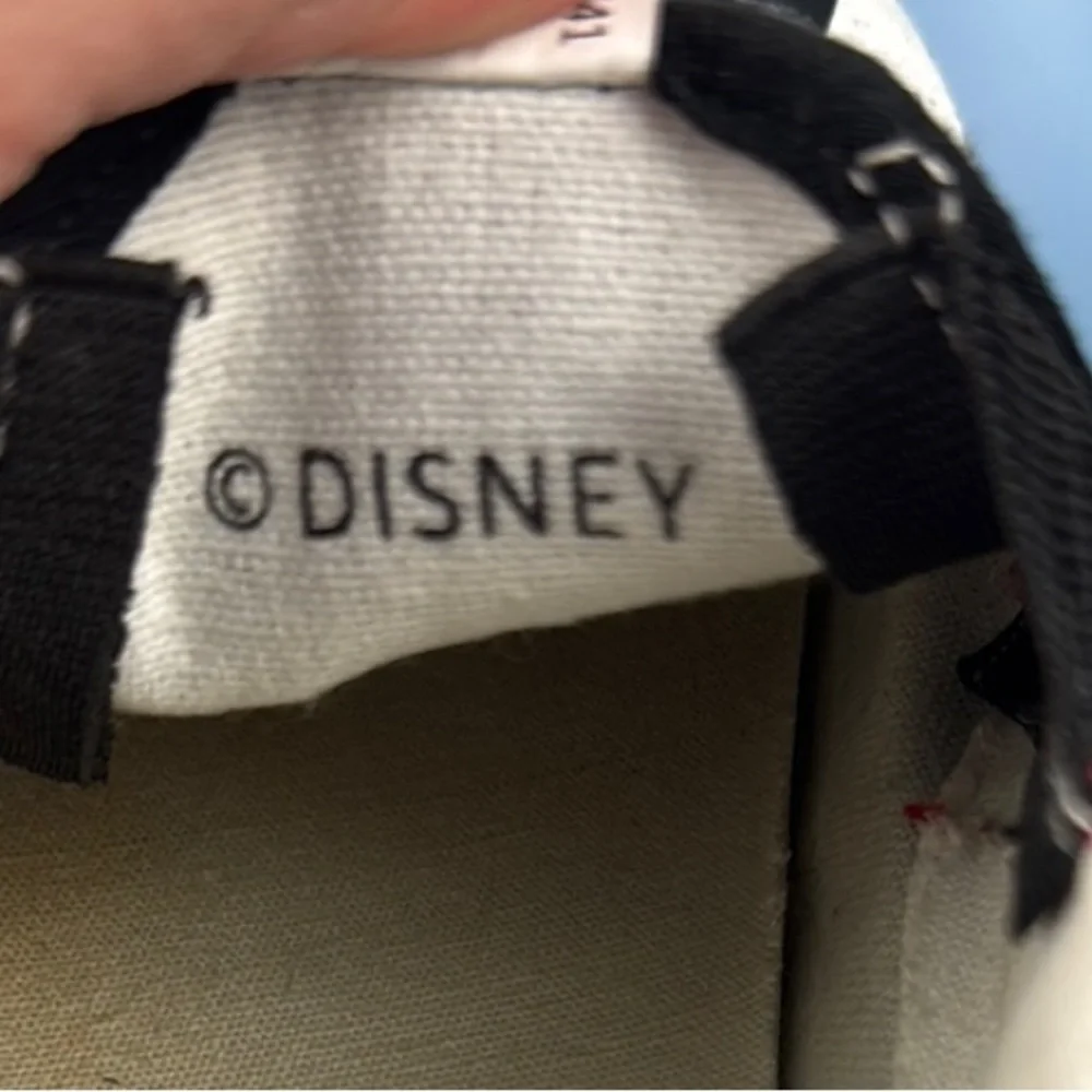 Disney Red and Black Flats with Bow - Picture 9 of 12